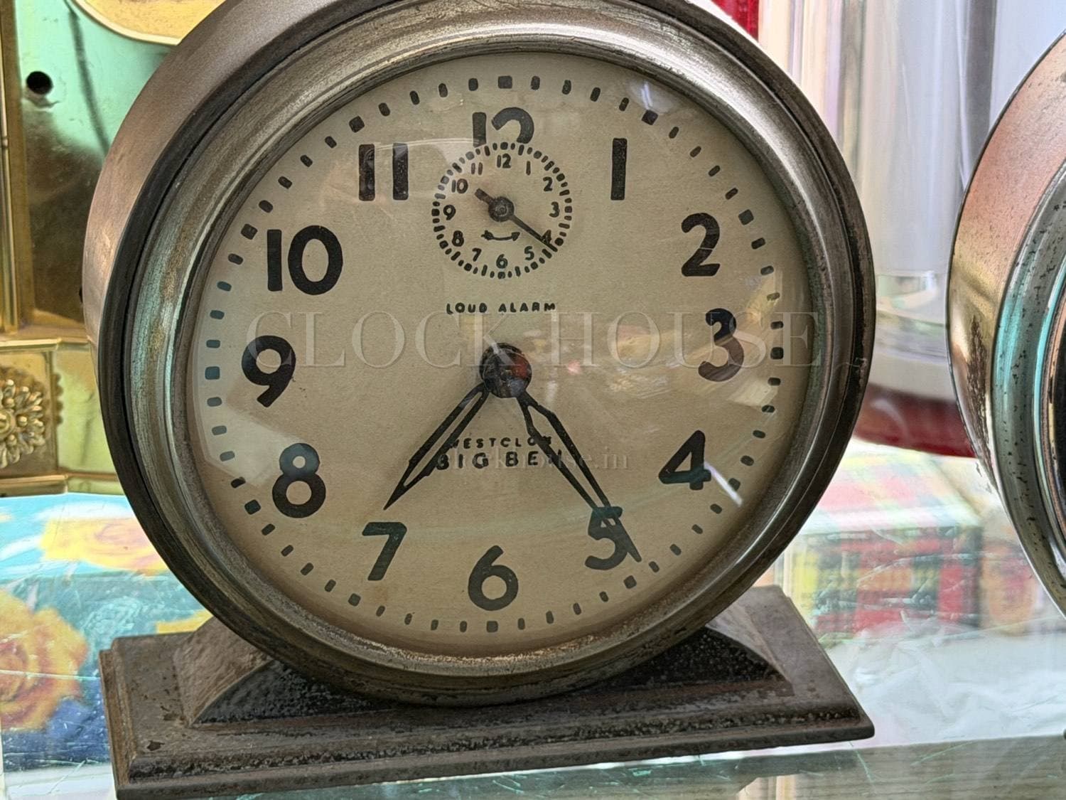 Vintage Westclox Big Ben loud alarm table clock at Clock House