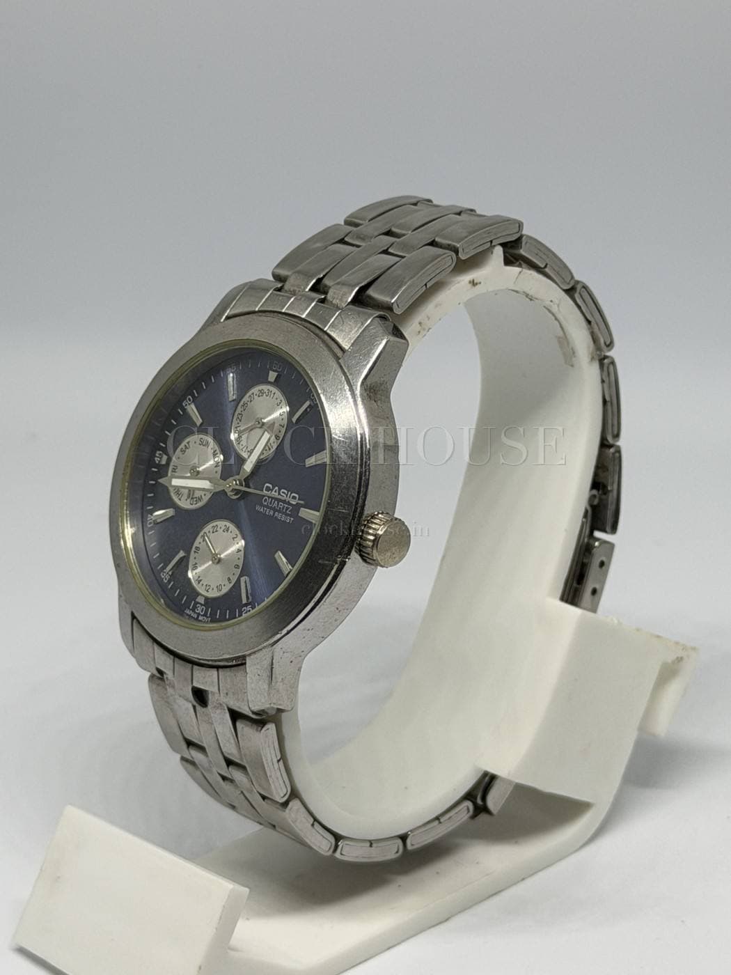 Casio Multifunction (Blue Dial) pre-owned Casio chronograph, view 6