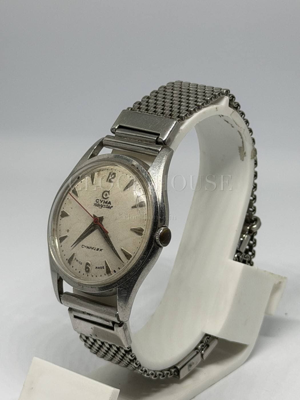 Cyma Navystar vintage Cyma watch, view 5