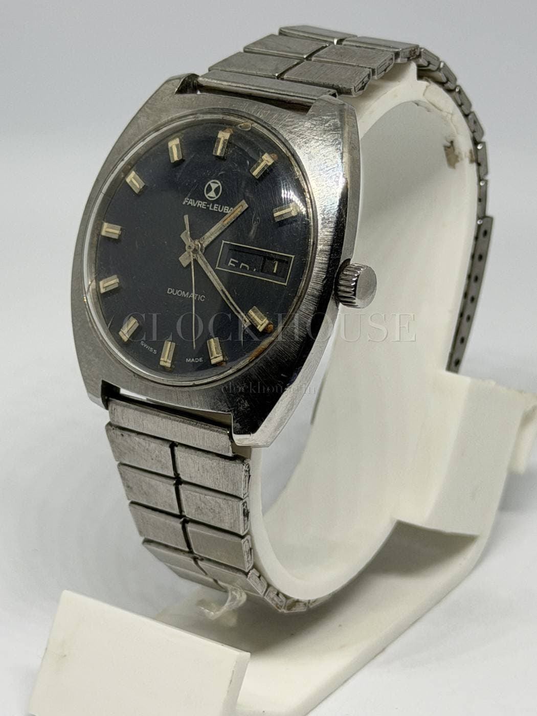 Favre-Leuba Duomatic vintage Favre-Leuba watch, view 5