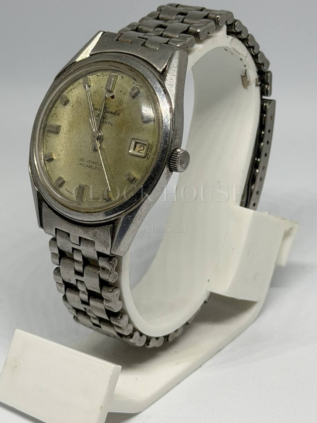 Henri Sandoz Automatic vintage Henri Sandoz watch, view 5