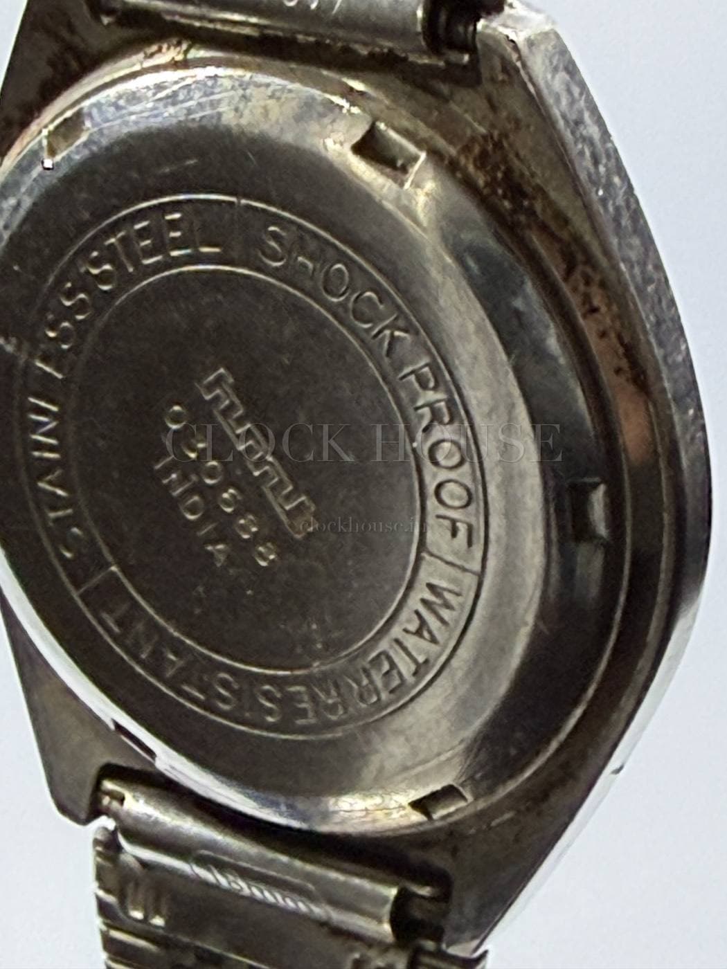HMT Para Shock caseback: stainless steel, shock proof, water resistant, HMT 023963 India