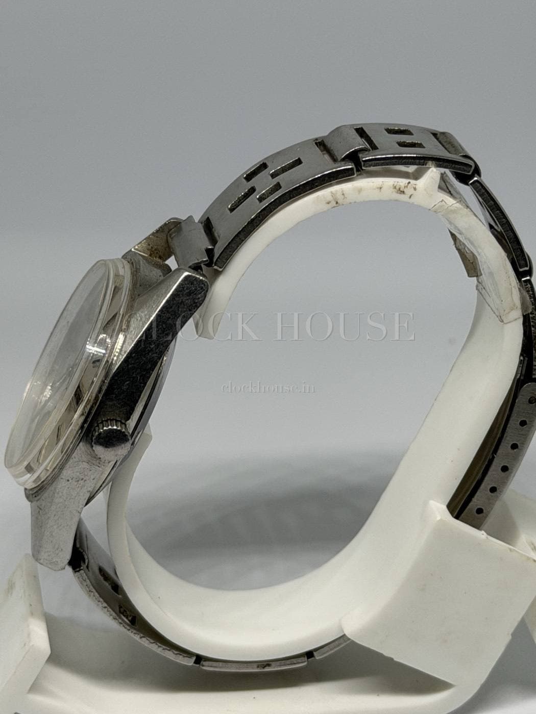 HMT Rajat automatic, silver dial, view 2