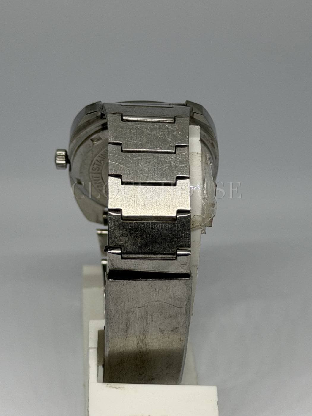 HMT Sundar integrated-look steel bracelet