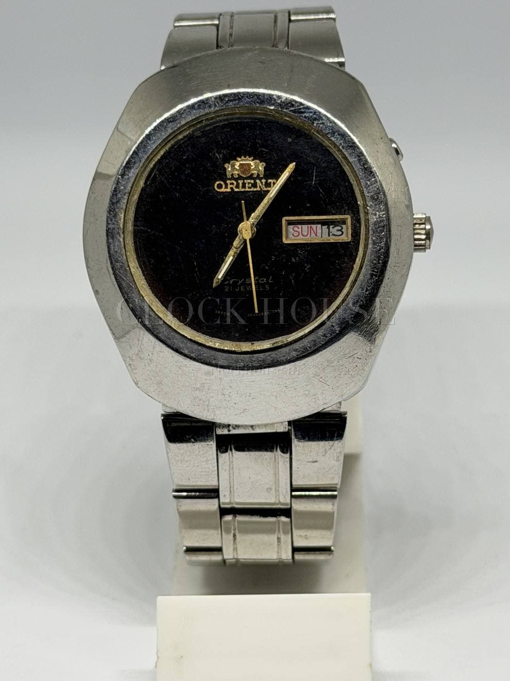 Orient Automatic (Black Dial, Gold Ring)