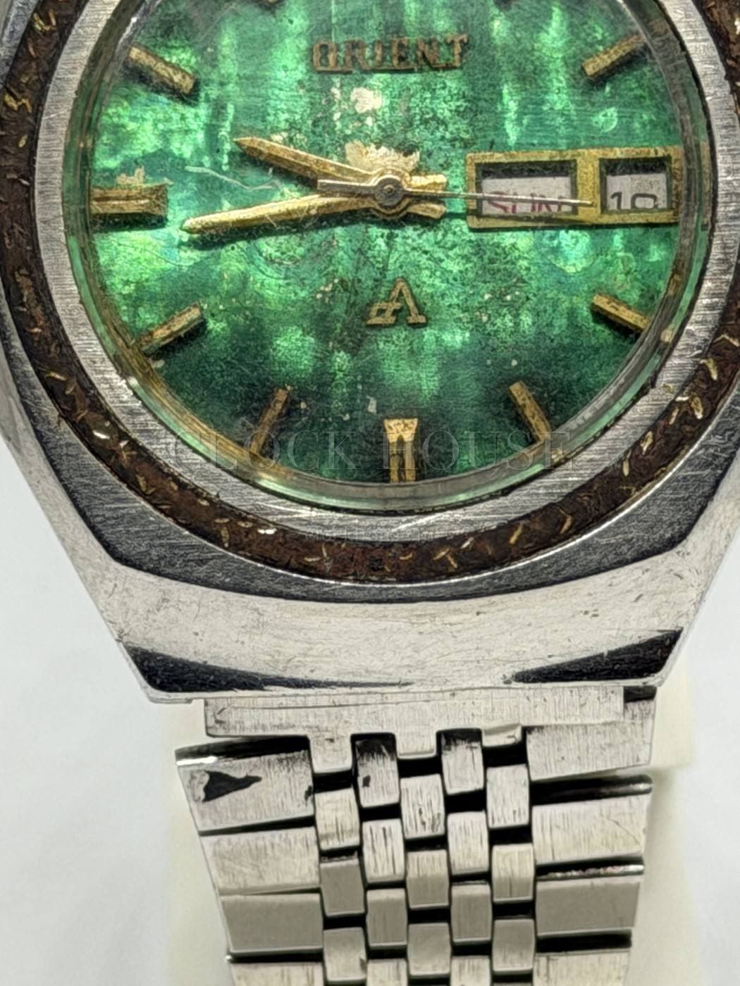 Orient Automatic (Green Dial) vintage Orient automatic, view 2