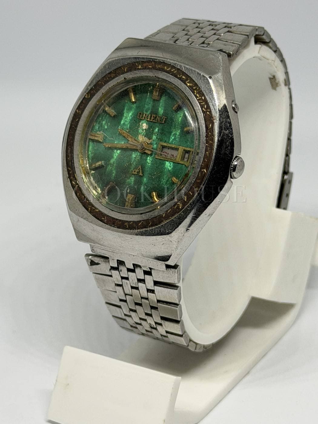 Orient Automatic (Green Dial) vintage Orient automatic, view 6