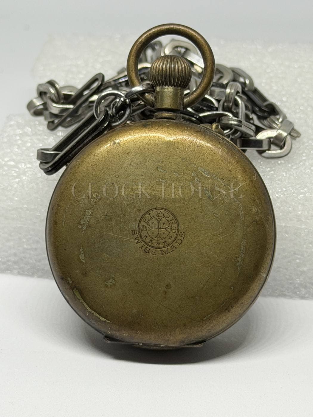 Antique Belfort Pocket Watch antique Swiss pocket watch, view 2