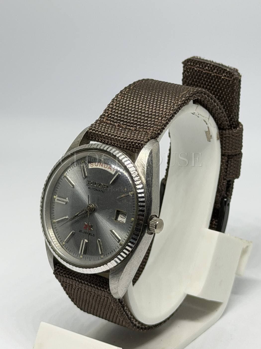 Ricoh Automatic (Grey Dial) vintage Ricoh watch, view 5