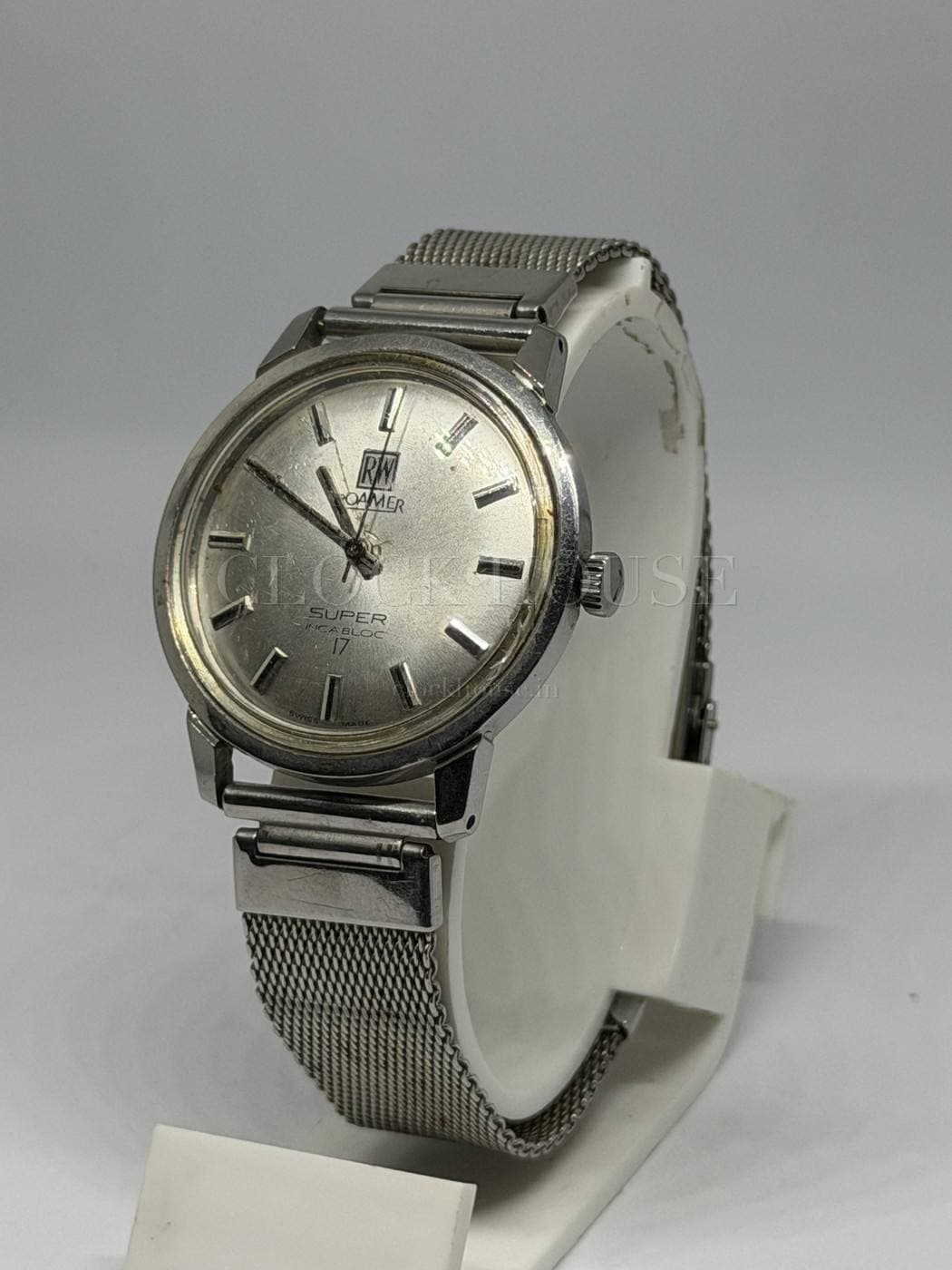 Roamer Super vintage Swiss hand-wound watch, view 5