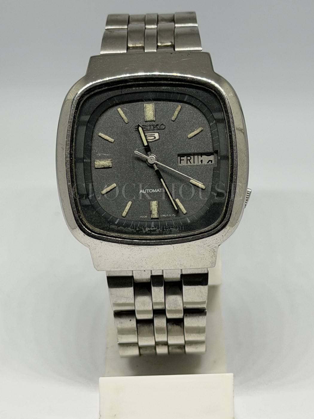 Seiko 5 Charcoal Day-Date