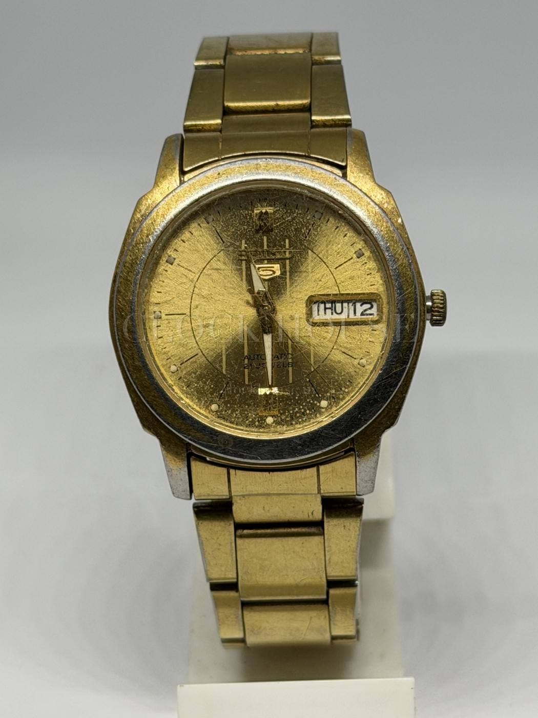 Seiko 5 Gold (Steel Bracelet)