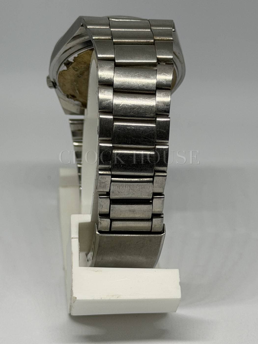 Seiko 5 Grey Linen Dial vintage Seiko 5 automatic, view 3
