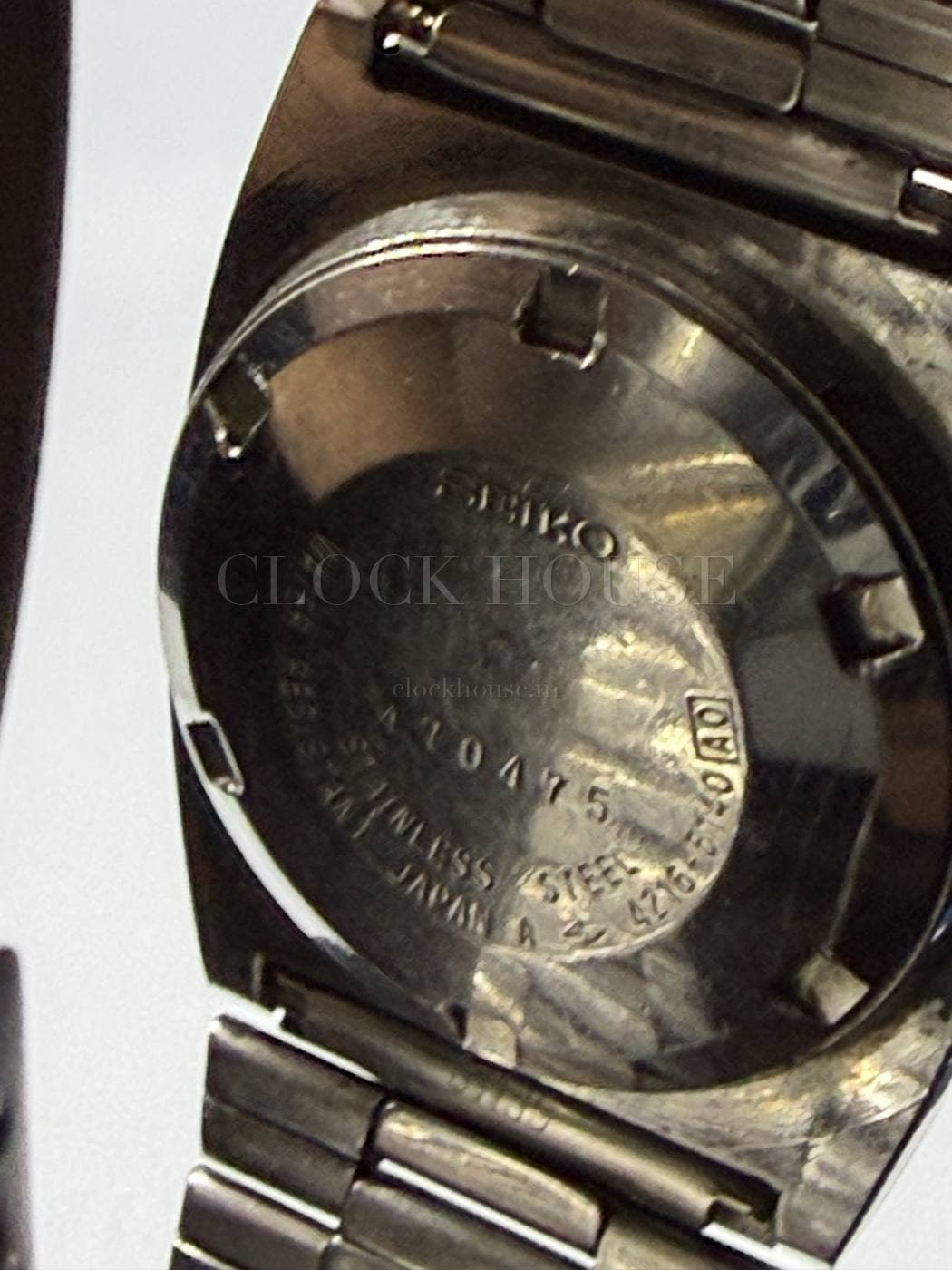 Seiko 5 Silver Cushion vintage Seiko 5 automatic, view 6