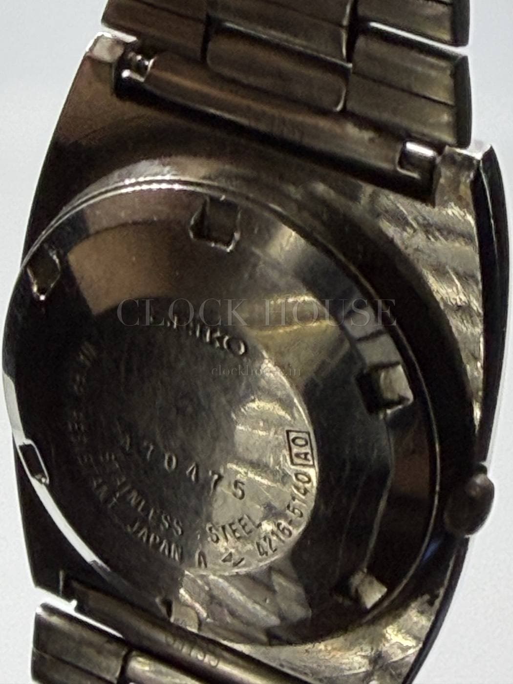 Seiko 5 Silver Cushion vintage Seiko 5 automatic, view 7