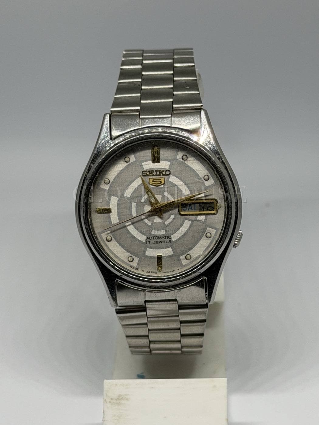 Seiko 5 Silver Target Dial