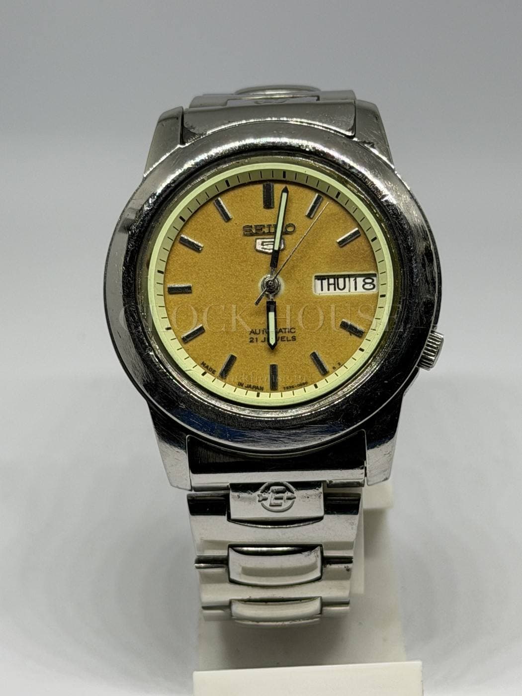Seiko 5 Yellow Dial