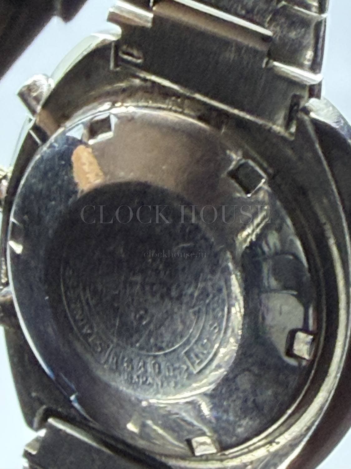 Seiko 6138 Jumbo caseback detail