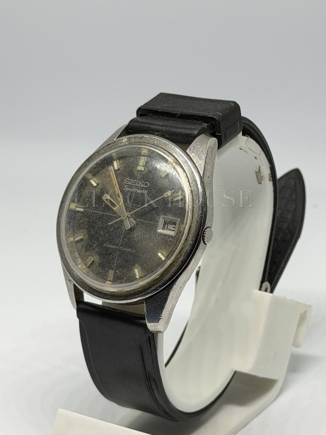 Seiko Automatic (Black Dial) vintage Seiko automatic, view 5