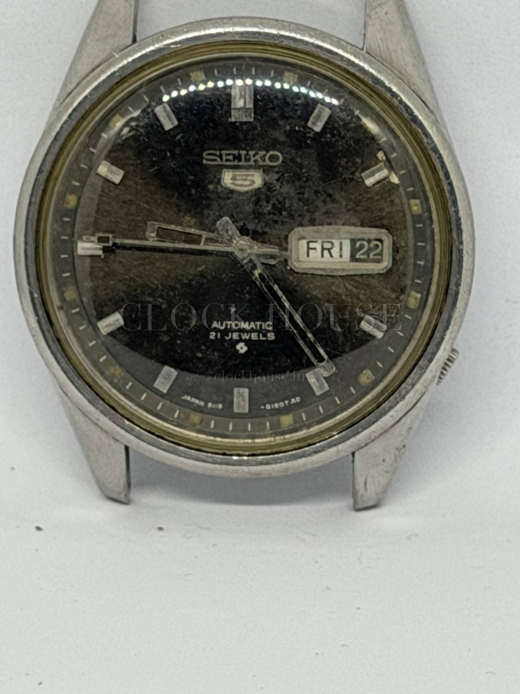Seiko Automatic (Black Dial, 21 Jewels)
