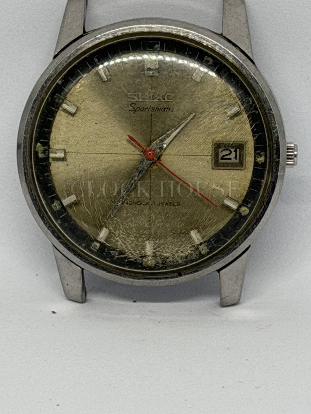 Seiko Automatic (Black Dial, 21 Jewels) vintage Seiko automatic, view 5