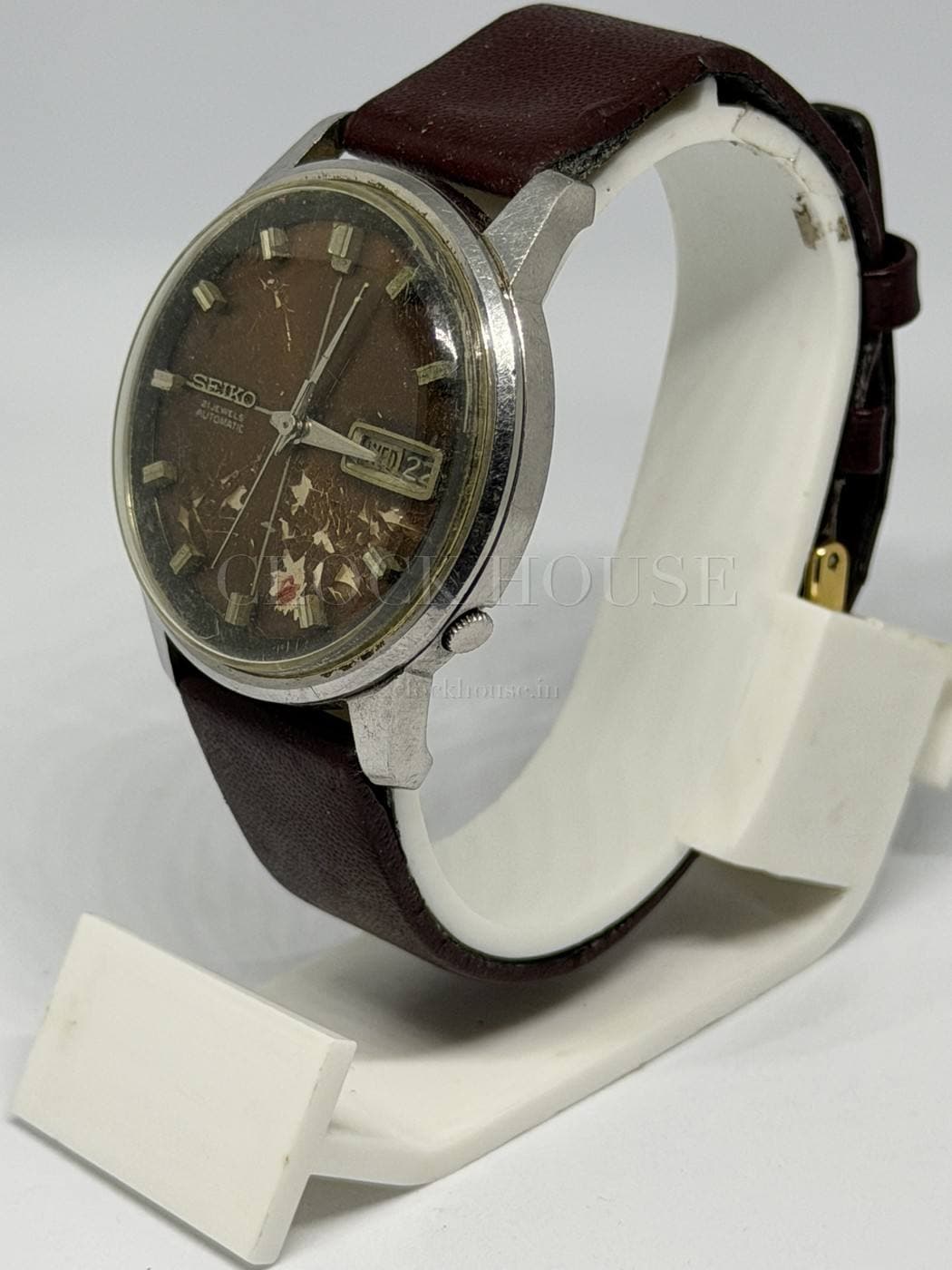 Seiko Automatic (Brown Dial) vintage Seiko automatic, view 5