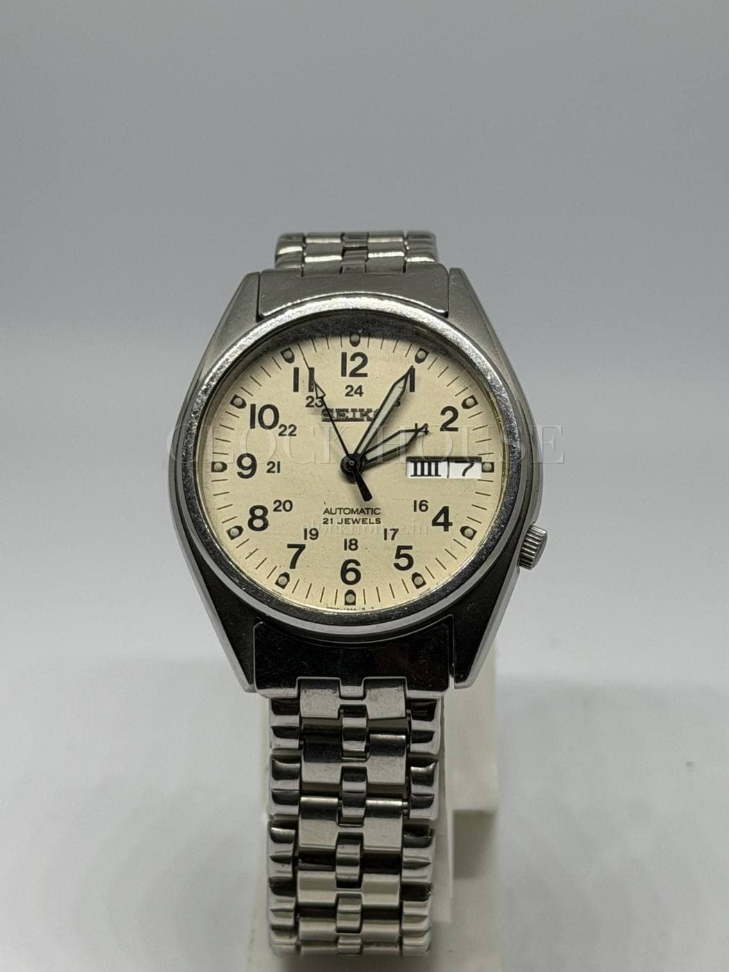 Seiko Automatic (Cream 24-Hour Dial)