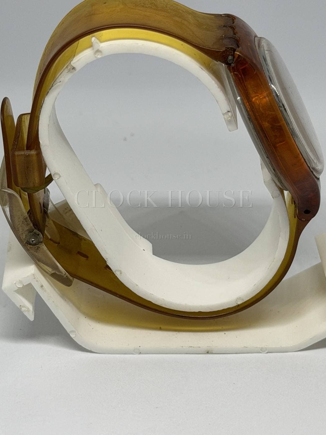 Swatch clear-case Swiss watch, view 5